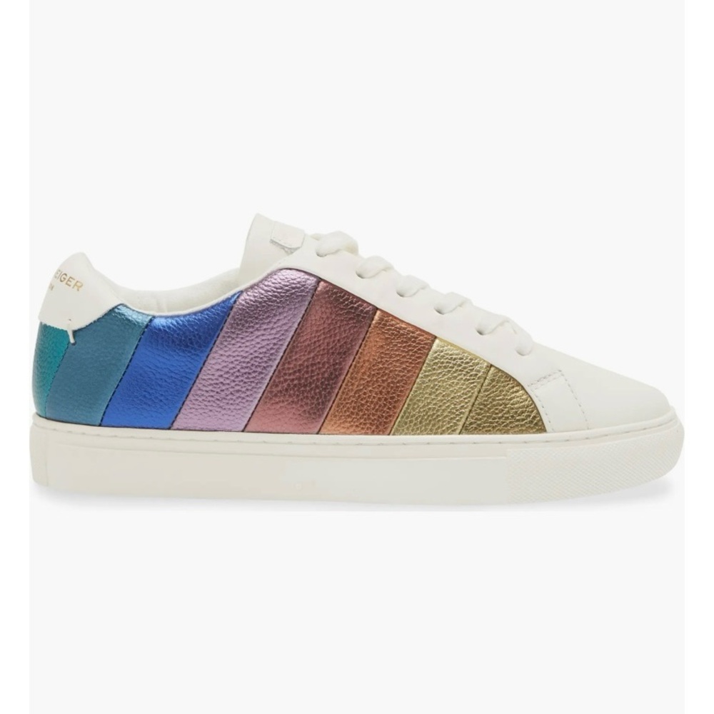 Kurt Geiger London Lane Stripe Rainbow Sneakers